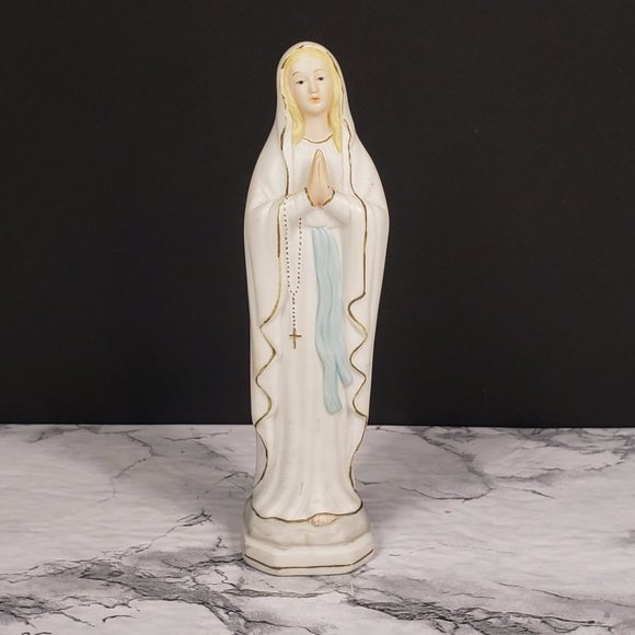 Porcelain Madonna Figurine by Roman Vintage - Picture 1 of 8